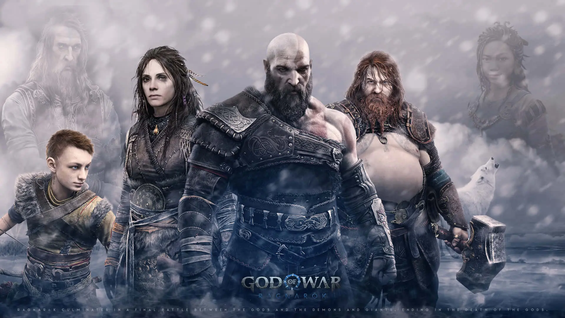 God of War 100% Save: All Valkyries Defeated